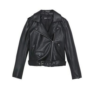 Áo da biker Zara nữ chính hãng
