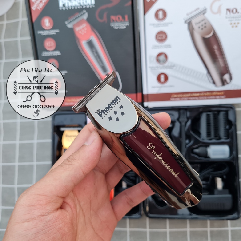 Tông đơ chấn viền, bấm viền Phaeton-Dùng thử- Bảo Hành 6 Tháng - Lỗi 1 Đổi 1 - Công Phượng Store