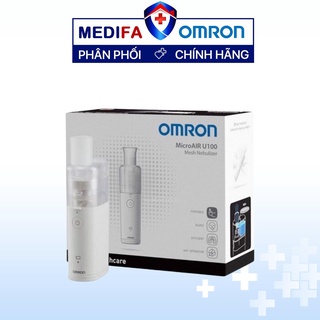 Máy Xông Khí Dung Cầm Tay Omron Ne-U100 Công Nghệ Lưới Rung Siêu Âm Tiên Tiến