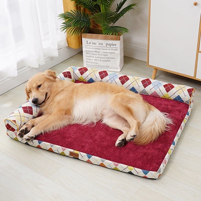 Con chó cưng ghế sofa lớn Chó Chó Pad chó ngủ giường đơn giản vật nuôi giường Alaska Husky chuồng chó