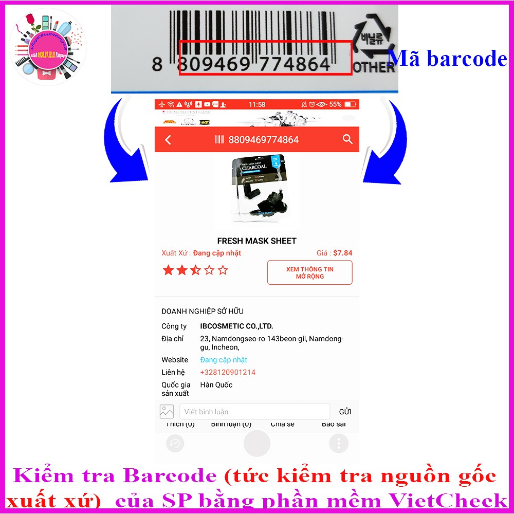 MẶT NẠ GIẤY 3W CLINIC | BigBuy360 - bigbuy360.vn