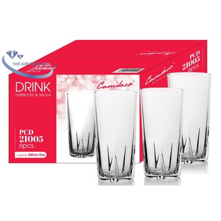 BỘ LY THỦY TINH UỐNG CÀ PHÊ 38K CẨM ĐẠT 295ML