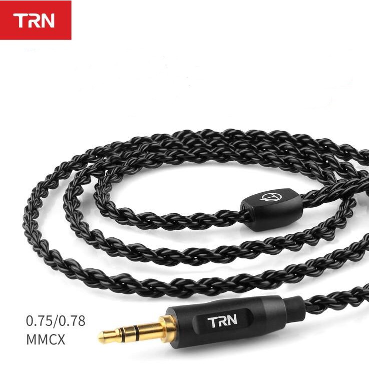 TRN 6 Core Dây cáp lõi đồng iem 2Pin mmcx