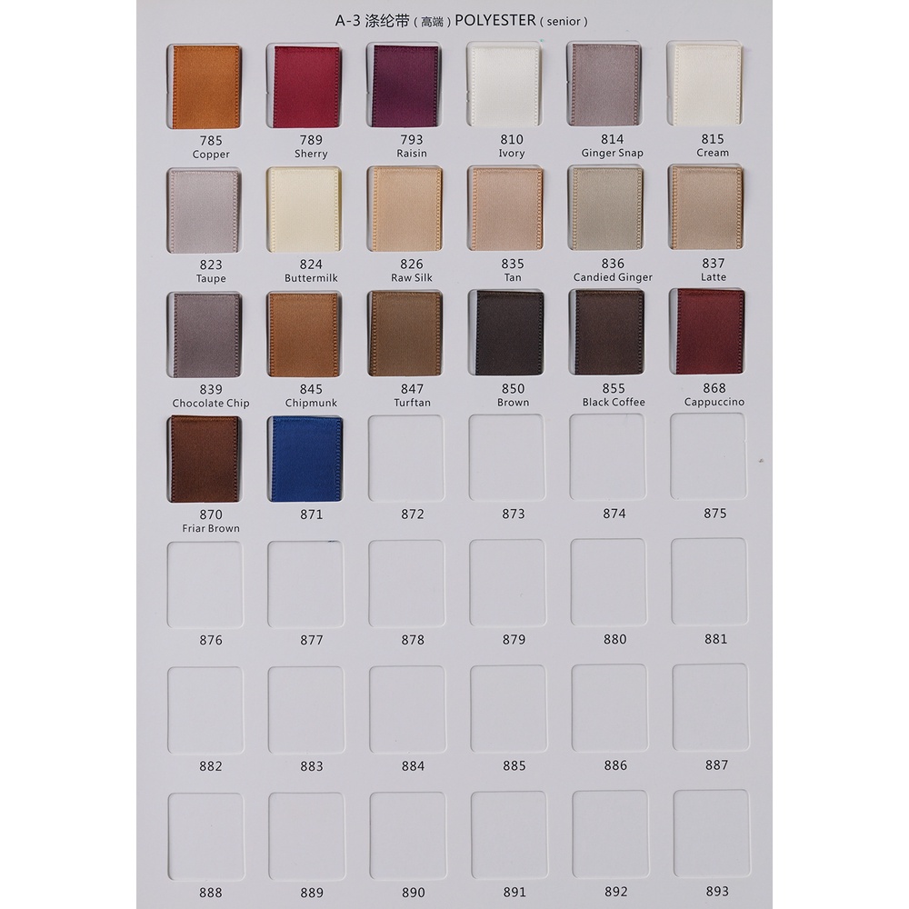 Dây Ruy Băng Vải Bản Rộng 1234cm Màu Đen Dùng Gói Quà / Trang Trí Đám Cưới