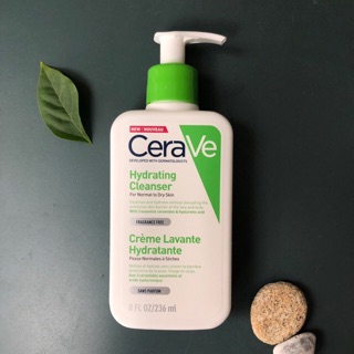 Sữa rửa mặt không bọt CeraVe da khô 473ml