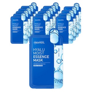 Set 15 miếng mặt nạ cấp ẩm chuyên sâu Mediheal Hyalu Moist Essence