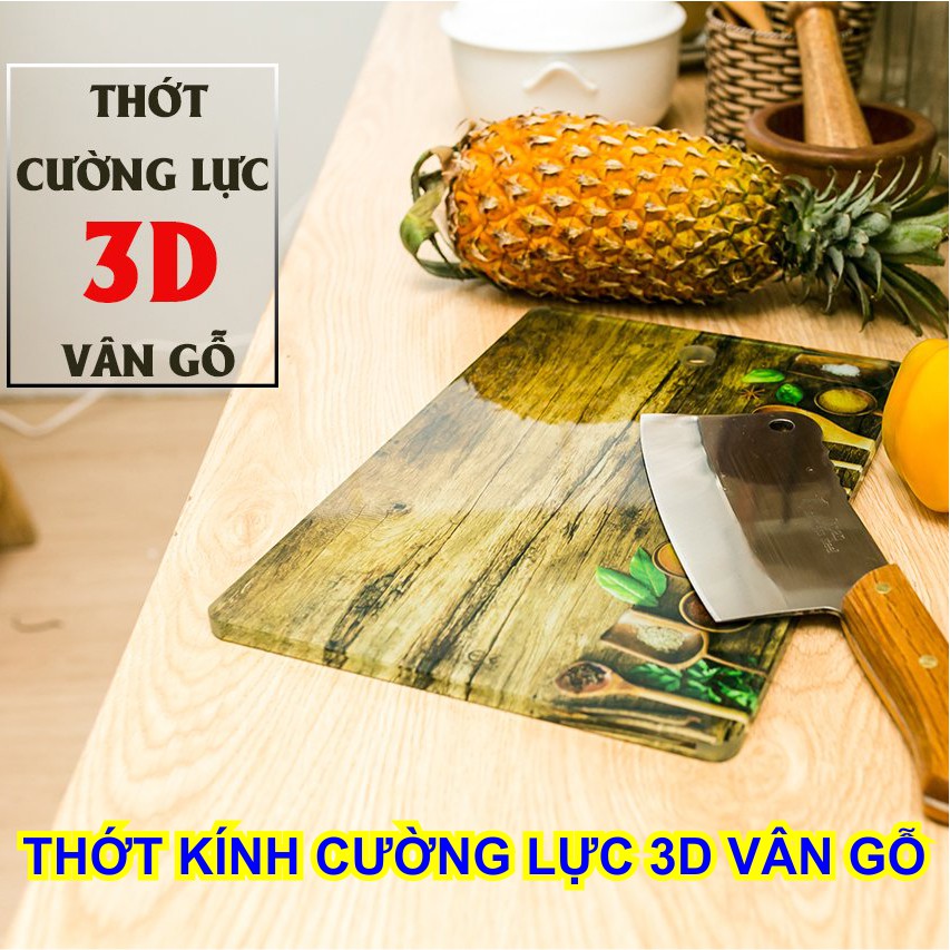 Thớt kính cường lực 1 thớt dùng cả đời - dễ vệ sinh luôn sáng bóng - tránh lây lan vi khuẩn