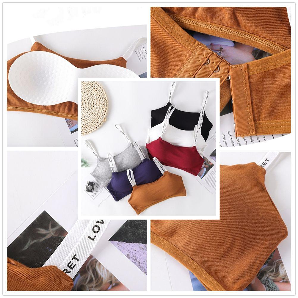 Áo Ngực Thể Thao Không Đường May In Chữ BORAG