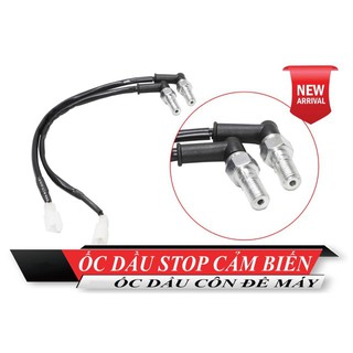 Ốc dầu kèm công tắc , sản phẩm cần thiết cho khách xài tay côn dầu hoac cùm tay Brembo. DoChoiXeMay