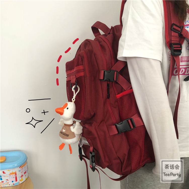 Balo ulzzang unisex đi học du lịch màu đen BA LÔ BA LO NAM NỮ