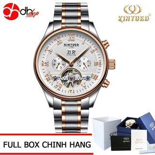 Đồng hồ lộ cơ Nam Kinyued 1986 dây đúc chống rĩ [CAO CẤP]