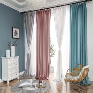 Vải rèm voan lụa nhung trơn và lụa nhung ép hoa. - Vải rèm phòng khách, phòng ngủ, ngăn phòng, spa, decor