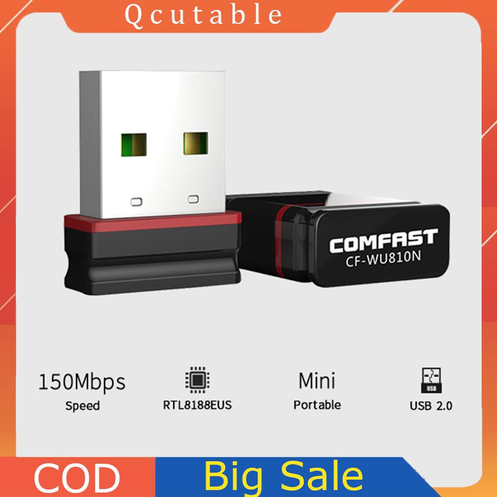 Usb 2.0 Thu Sóng Wifi Comfast Cf-Wu810N Usb 2.0 150mbps 2.4ghz