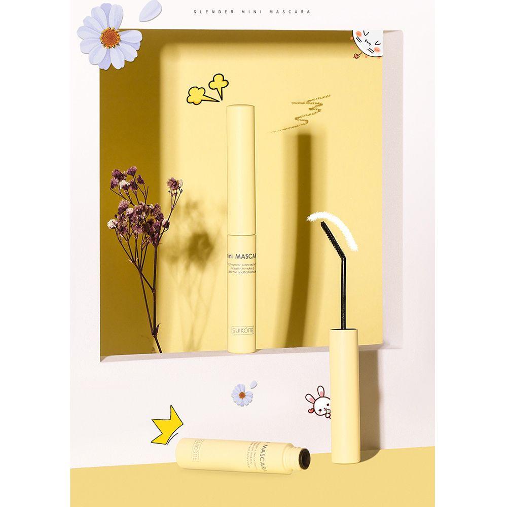 Mascara Chống Thấm Nước Đầu Cọ Nhỏ Gấp Gọn Tiện Dụng