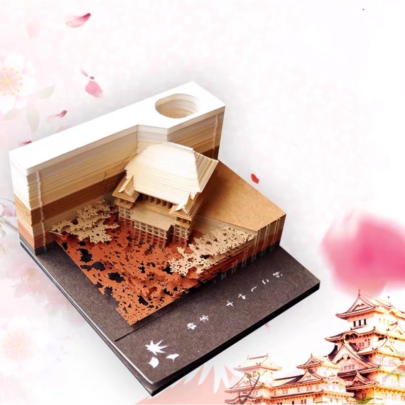 Giấy note 3D chùa Kiyomizu