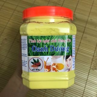 Tinh bột nghệ Chí Tân, Khoái Châu, Hưng Yên 500gr (ảnh thật)