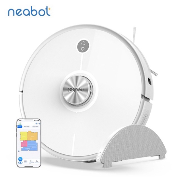 Robot Hút Bụi Lau Nhà Neabot N2 Lite - LDS 4.0 - Lực hút khỏe 2700pa - Pin lớn 5200mah -  bản quốc tế