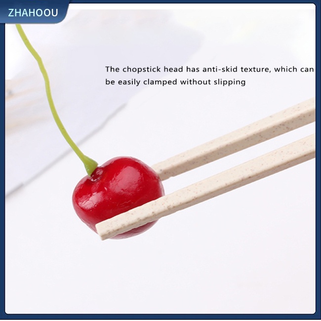 ☃Nhà☃ Bộ Muỗng Đũa Nĩa Bằng Lúa Mạch Thiết Kế Đục Lỗ Có Thể Tháo Rời Tiện