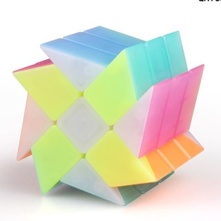 Rubik Windmill Cube QiYi Jelly Thạch Anh Rubik Biến Thể