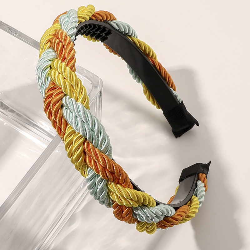 Cài Tóc Bản Rộng Màu Trơn Phong Cách Cổ Điển Thời Trang Dự Tiệc