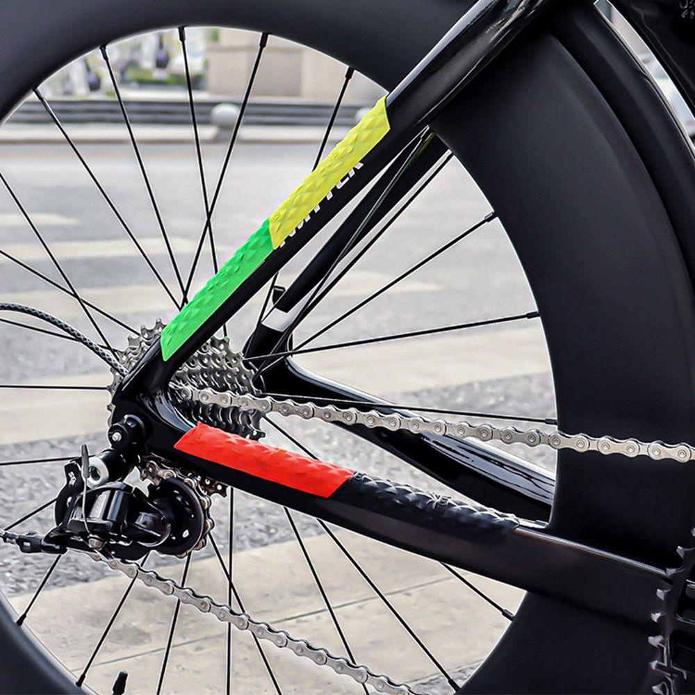 MUVAKO Bộ 5 Miếng Dán Bảo Vệ Khung Xe Đạp Chống Thấm Nước Tiện Dụng