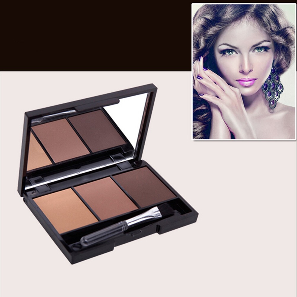 Bảng Phấn Trang Điểm Lông Mày 3 Màu Lâu Trôi Sành Điệu | BigBuy360 - bigbuy360.vn