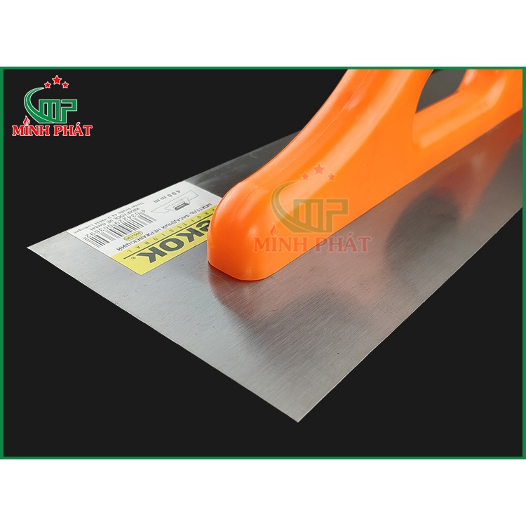 Dao Trét Bột Sơn Nước Dekok Tay Cầm Nhựa, Dao Bả Bột Trét Tường 25cm 30cm 35cm Thép Trắng