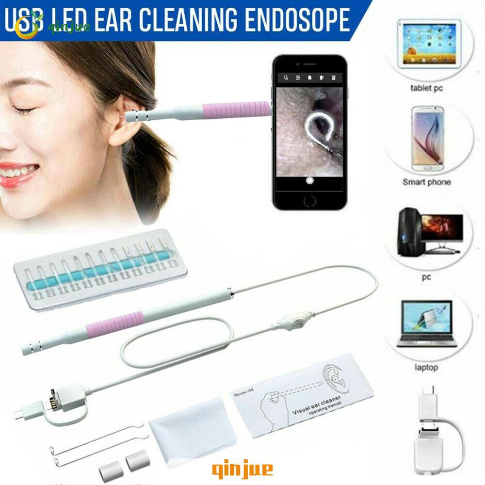 Bộ Dụng Cụ Lấy Ráy Tai Có Camera HD Tiện Dụng