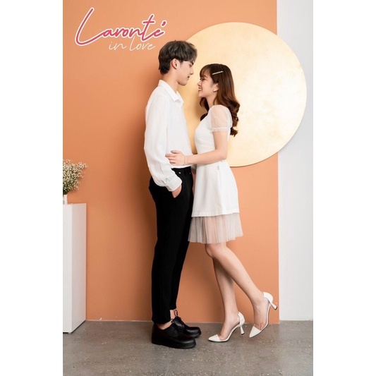 Set áo váy đôi, đồ đôi nam nữ màu trắng chụp ảnh cưới