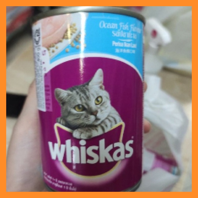 3 lon whiskas lon 400gr cho mèo