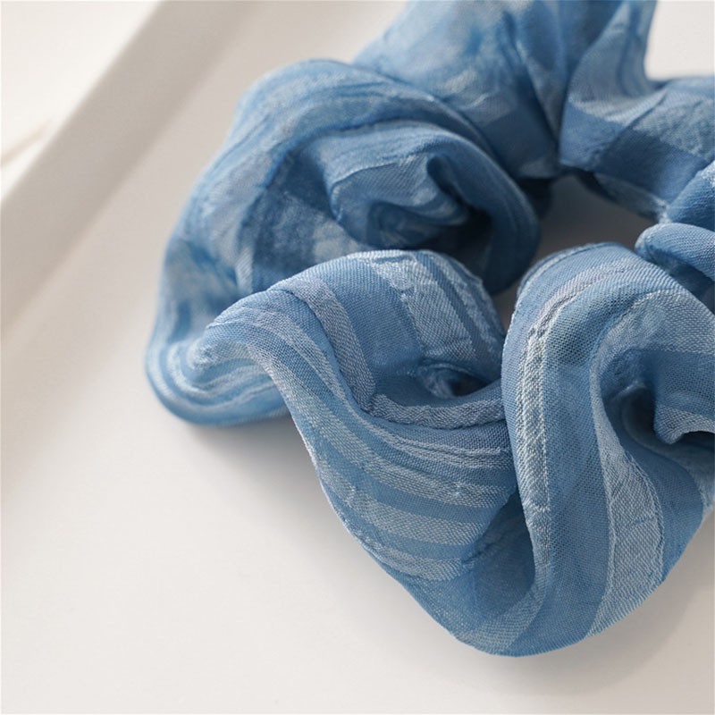 Dây cột tóc chiffon nhiều màu sắc thời trang mùa hè 2020