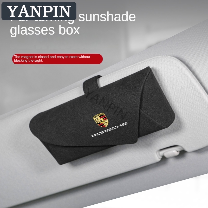 Hộp Đựng Mắt Kính Đa Năng Tiện Dụng Trên Xe Hơi Porsche