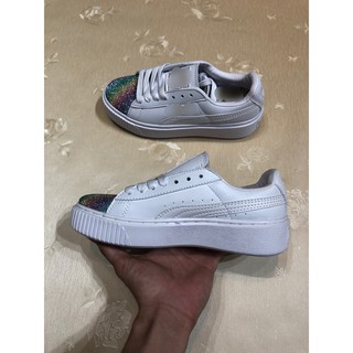 Giày thể thao sneaker mũi 7 màu