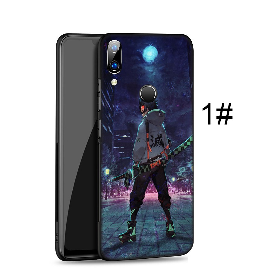 Huawei Nova 5T 3 3i 5 4E 5i 4 2i 2 Lite Silicone Casing Soft Case MD106 Demon Slayer Anime