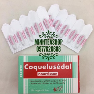 Viên giảm ho đút hậu môn