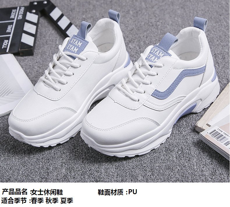 Giày Nữ Thể Thao Sneaker Hàng Hiệu Cao Cấp Màu Trắng Đẹp Phong Cách Hàn Quốc Dễ Phối Đi Học Đi Chơi