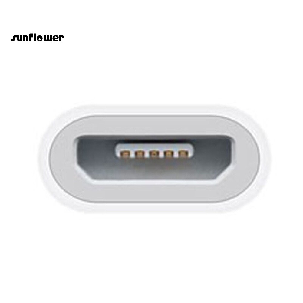Adapter chuyển đổi từ cổng lightning sang Micro USB