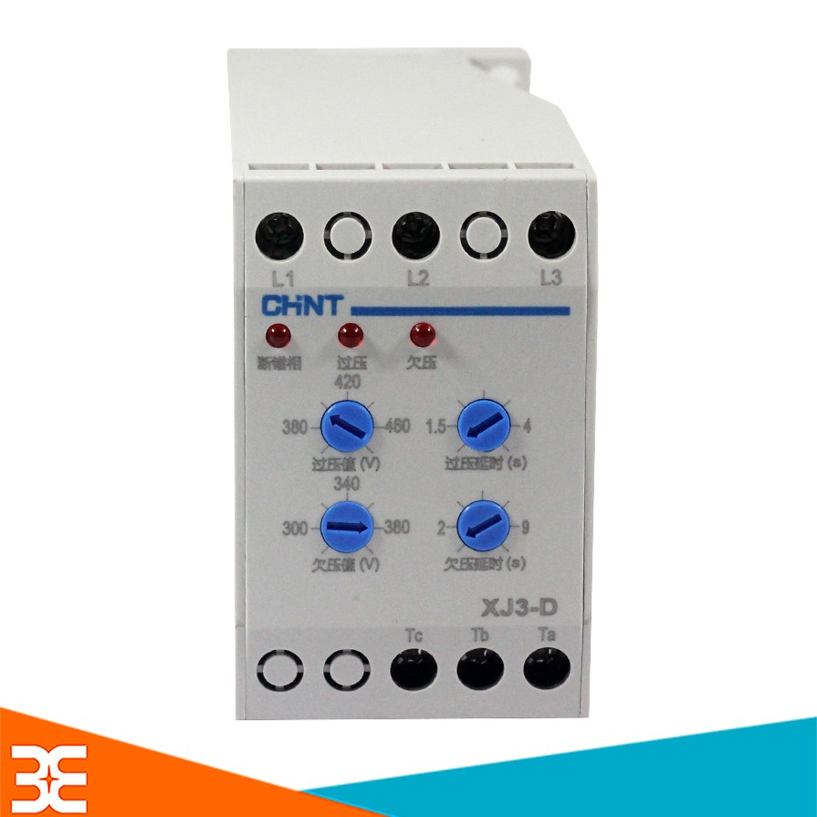 Relay Bảo Vệ Điện Áp 3 Pha CHNT XJ3-D Có Điều Chỉnh ( BH : 1 tháng )