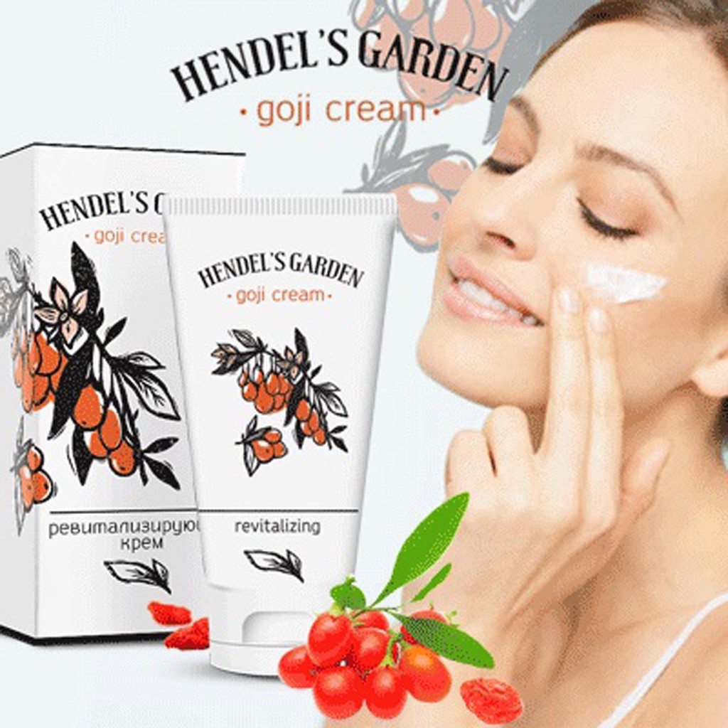 Kem xóa nếp nhăn, trẻ hóa da Goji Cream Hendels Garden