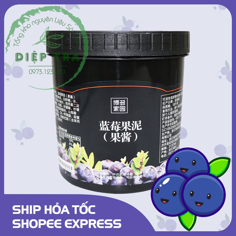 Sốt Boduo vị: Xoài, Dâu, Đào, Việt Quất, Dưa Lưới, Chuối