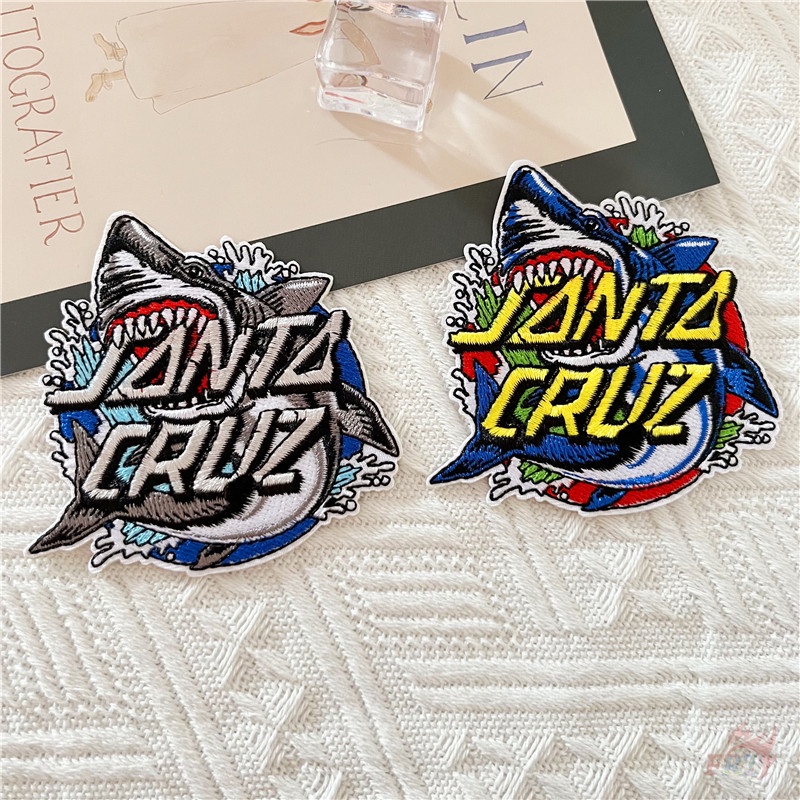 ☸ Sticker Ủi Thêu Hình Ván Trượt Thời Trang ☸ 1 Miếng Vá Ủi Quần Áo Hình Huy Hiệu (22 Phong Cách)
