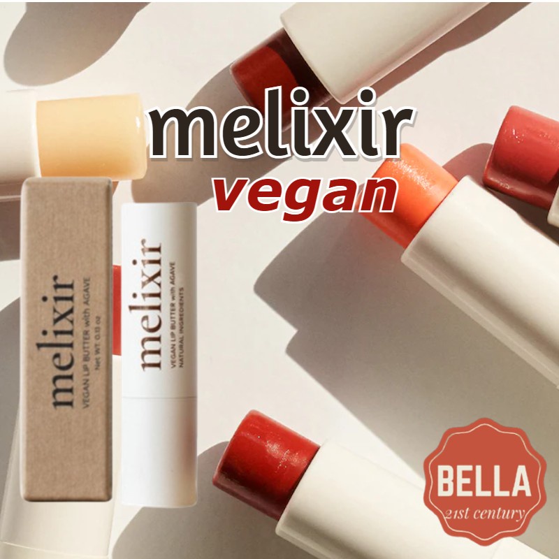 Son dưỡng MELIXIR  Vegan Lip butter NEW 12 Colors