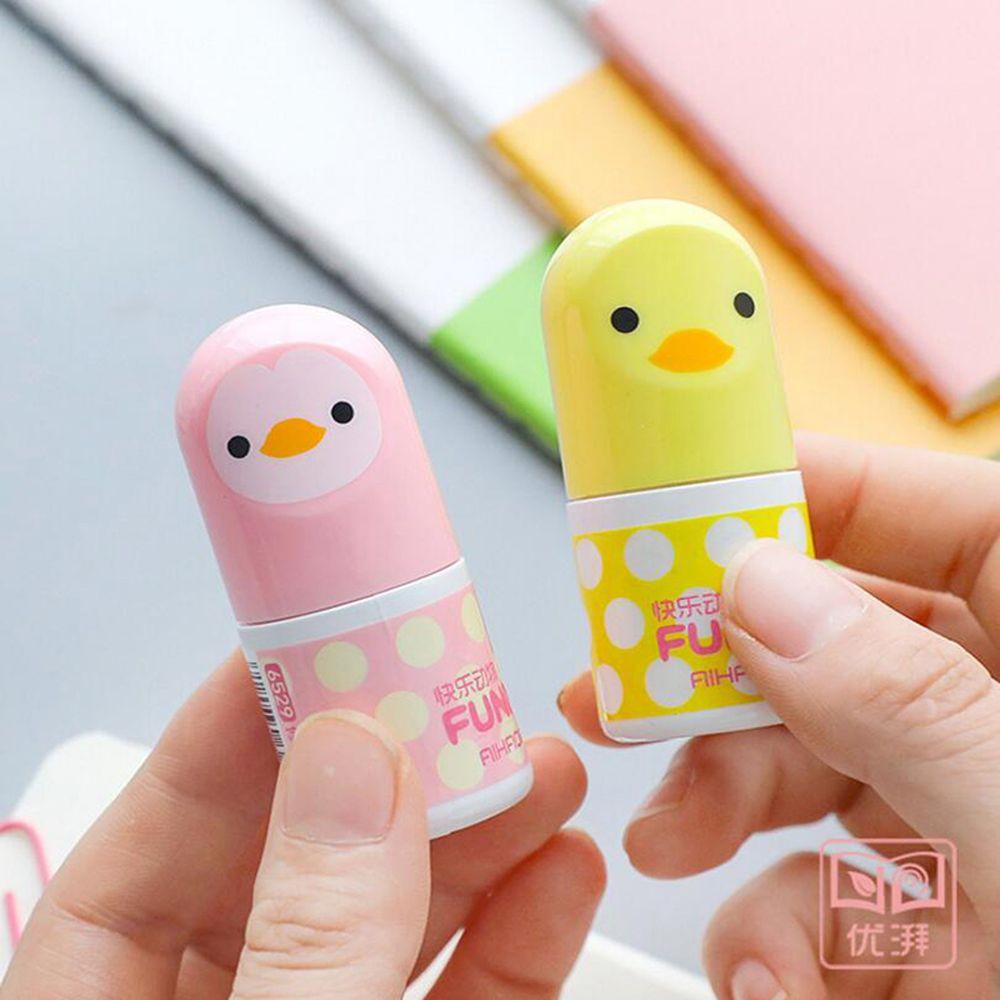 PEWANY Dụng Cụ Chỉnh Sửa Tư Thế Cung Cấp Chất Lỏng Họa Tiết Gà Hoạt Hình Dễ Thương Cho Học Sinh
