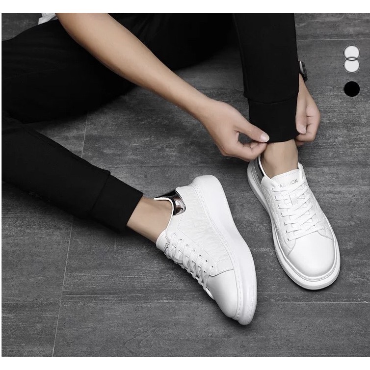 [Hàng Đẹp] Giày thể thao nam cao cấp giày sneaker nam đế cao 2 cm hot 2021 | BigBuy360 - bigbuy360.vn