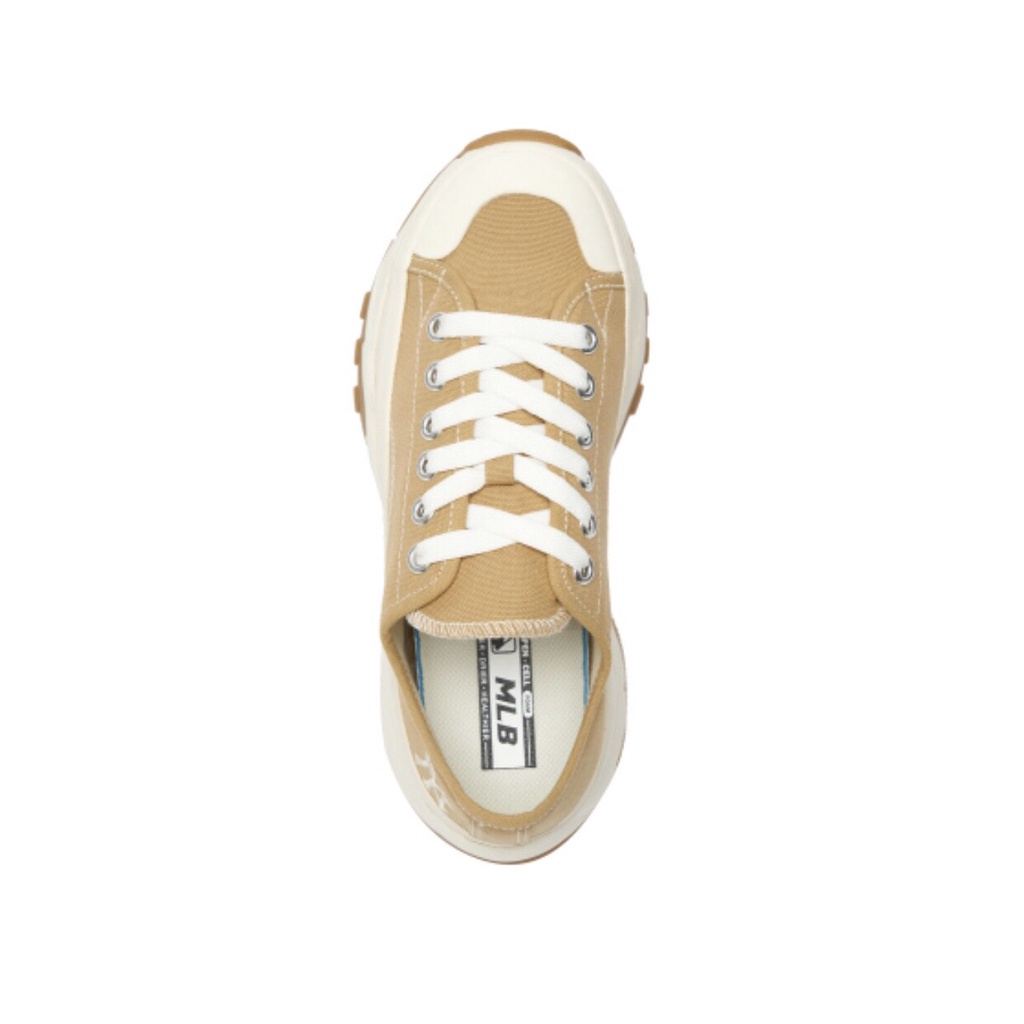 Giày Chunky MLB low kem