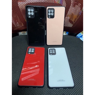 Ốp lưng Samsung M62 dẻo viền lưng kính màu