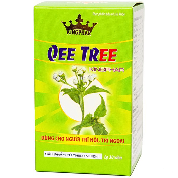 Qee Tree Kingphar – Hỗ trợ điều trị trĩ nội, trĩ ngoại, đau rát hậu môn.