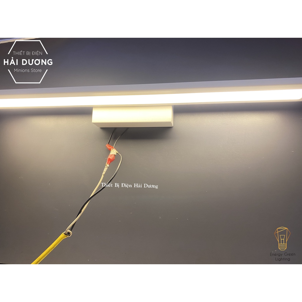 Đèn soi tranh - Đèn rọi gương Led Model A60 88cm Ánh Sáng Vàng - Có video thực tế