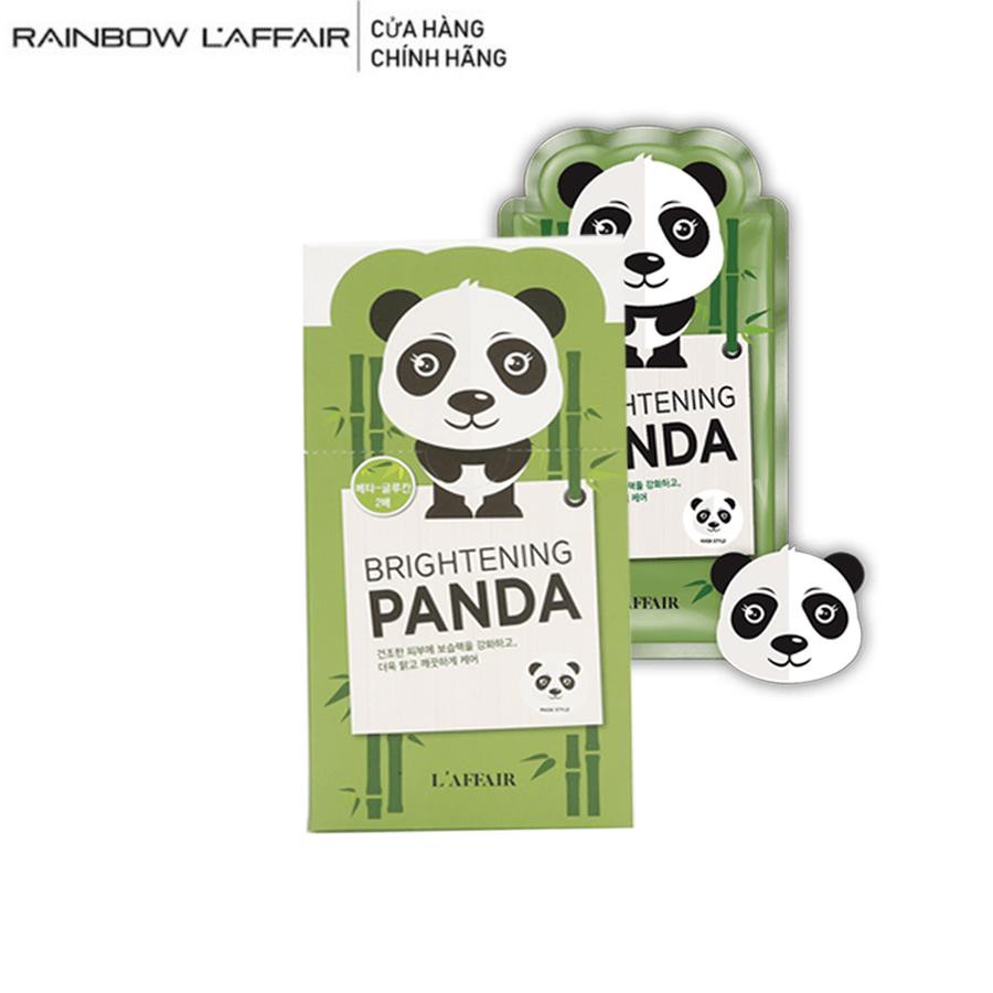 Mặt nạ Phục Hồi, Dưỡng Trắng Rainbow L'affair Brightening Panda Mask 25 ml