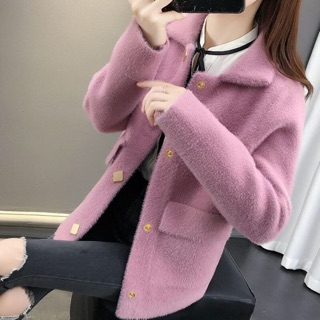 Sẵn_Áo khoác lông thỏ